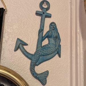 Mermaid Anchor Wall Decor